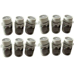 Stencil Acrylic Paint Silver 2 Fl Oz Non-Toxic No Drip Full Coverage 12 Pack